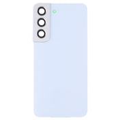For Samsung Galaxy S22 5G SM-S901B Battery Back Cover with Camera Lens Cover (White) Eurekaonline