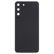 For Samsung Galaxy S22+ 5G SM-S906B Battery Back Cover with Camera Lens Cover (Black) Eurekaonline