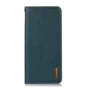 For Samsung Galaxy S22 Ultra 5G KHAZNEH Nappa Top Layer Cowhide Leather Phone Case(Green) Eurekaonline