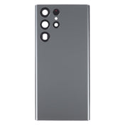 For Samsung Galaxy S22 Ultra 5G SM-S908B Battery Back Cover with Camera Lens Cover (Grey) Eurekaonline