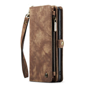 For Samsung Galaxy S23 5G CaseMe 008 Detachable Multifunctional Leather Phone Case(Brown) Eurekaonline