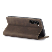 For Samsung Galaxy S23+ 5G CaseMe 013 Multifunctional Horizontal Flip Leather Phone Case(Coffee) Eurekaonline