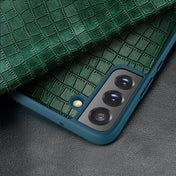 For Samsung Galaxy S23 5G Crocodile Texture Window View Leather Phone Case(Green) Eurekaonline