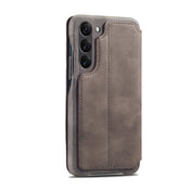 For Samsung Galaxy S23 5G LC.IMEEKE Hon Ancient Series Flip Leather Phone Case(Coffee) Eurekaonline