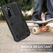 For Samsung Galaxy S23 5G R-JUST Waterproof Dustproof Shockproof Phone Case(Black) Eurekaonline