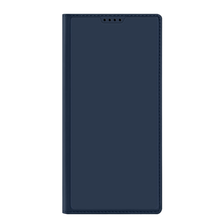 For Samsung Galaxy S23 Ultra 5G DUX DUCIS Skin Pro Series Flip Leather Phone Case(Blue) Eurekaonline