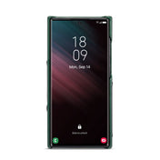 For Samsung Galaxy S23 Ultra 5G Fierre Shann Oil Wax Texture Genuine Leather Back Phone Case(Black) Eurekaonline
