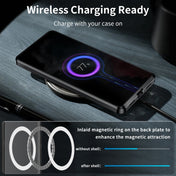 For Samsung Galaxy S23 Ultra 5G MagSafe Magnetic Frosted Metal Phone Case(Black) Eurekaonline