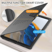 For Samsung Galaxy Tab A8 10.5 2021 Smart B Magnetic Leather Tablet Case(Black) Eurekaonline