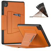 For Samsung Galaxy Tab A8 10.5 2021 Smart B Magnetic Leather Tablet Case(Brown) Eurekaonline