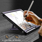 For Samsung Galaxy Tab S6 Lite Explorer PC + TPU Tablet Protective Case with Pen Slot(Purple) Eurekaonline