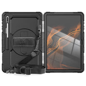 For Samsung Galaxy Tab S8 Ultra 14.6 inch SM-X900 Silicone + PC Tablet Case(Black) Eurekaonline