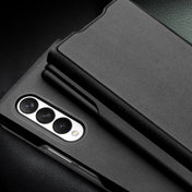 For Samsung Galaxy Z Fold3 5G/W22 5G QIALINO Magnetic Genuine Leather Phone Case(Black) Eurekaonline