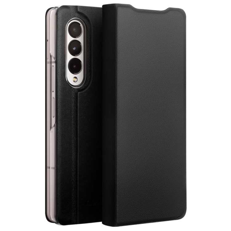 W22 5G QIALINO Ultrathin Genuine Leather Phone Case(Black) Eurekaonline
