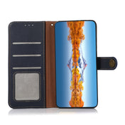 For Sony Xperia Ace III KHAZNEH Custer Genuine Leather RFID Phone Case(Blue) Eurekaonline