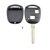 For TOYOTA Car Keys Replacement 2 Buttons Car Key Case with Key Blade Eurekaonline