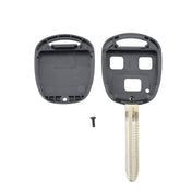 For TOYOTA Car Keys Replacement 3 Buttons Car Key Case with Key Blade Eurekaonline
