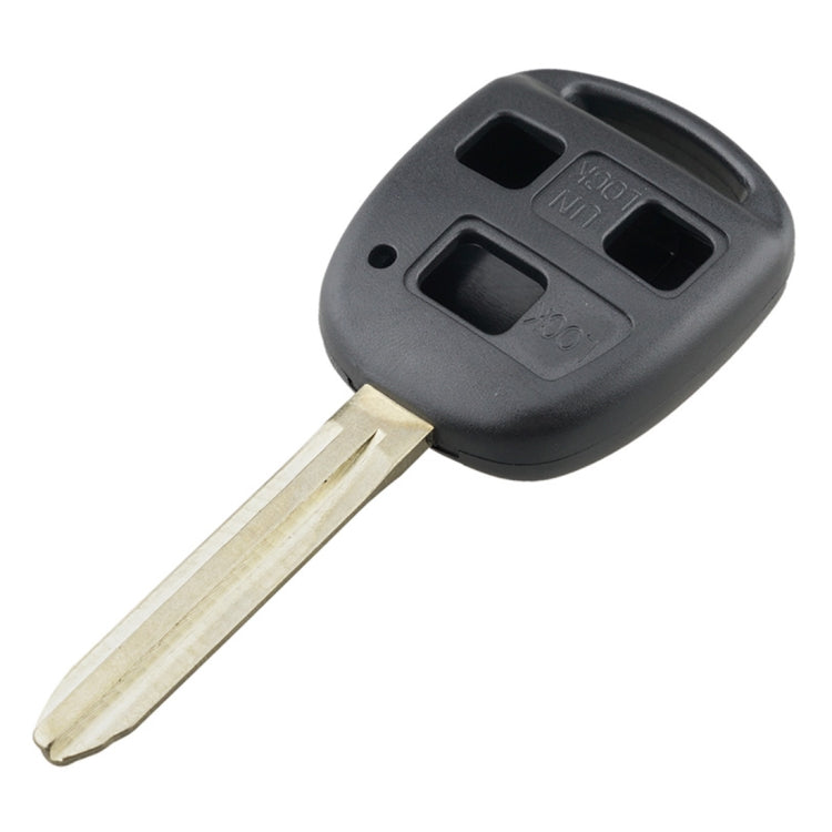 For TOYOTA Car Keys Replacement 3 Buttons Car Key Case with Key Blade Eurekaonline