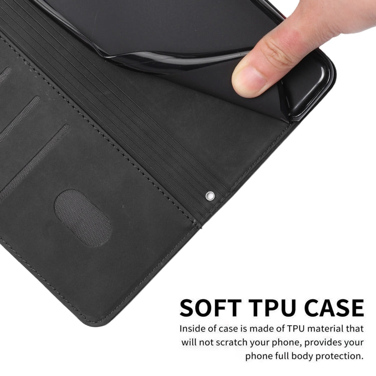 For Tecno Camon 17P/17 Pro Skin Feel Heart Pattern Leather Phone Case With Lanyard(Black) Eurekaonline