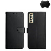 For Tecno Camon 17P Genuine Leather Fingerprint-proof Horizontal Flip Phone Case(Black) Eurekaonline