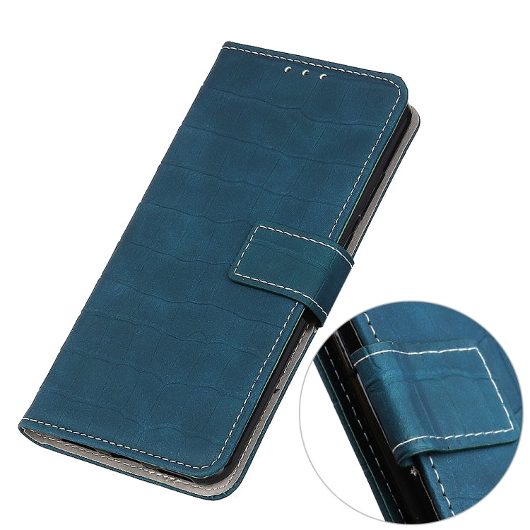 For Xiaomi 12 / 12X / 12S Crocodile Texture Leather Phone Case(Dark Green) Eurekaonline
