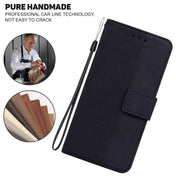 For Xiaomi 12 / 12X Geometric Embossed Leather Phone Case(Black) Eurekaonline