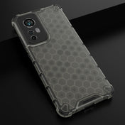 For Xiaomi 12 5G Shockproof Honeycomb PC + TPU Phone Case(Black) Eurekaonline