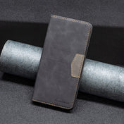 For Xiaomi 12 Magnetic Splicing Leather Phone Case(Black) Eurekaonline