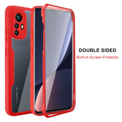 For Xiaomi 12 Pro 5G Acrylic + TPU 360 Degrees Full Coverage Shockproof Phone Case(Green) Eurekaonline