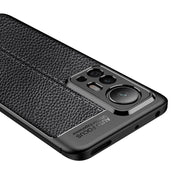 For Xiaomi 12 Pro 5G Litchi Texture TPU Shockproof Phone Case(Black) Eurekaonline