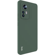 For Xiaomi 12 Pro IMAK UC-4 Series Straight Edge TPU Soft Phone Case(Dark Green) Eurekaonline