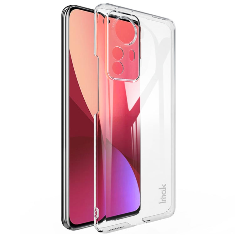 For Xiaomi 12 Pro IMAK Wing II Pro Series Wear-resisting Crystal Phone Protective Case(Transparent) Eurekaonline