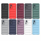 For Xiaomi 12 Pro Magic Shield TPU + Flannel Phone Case(White) Eurekaonline