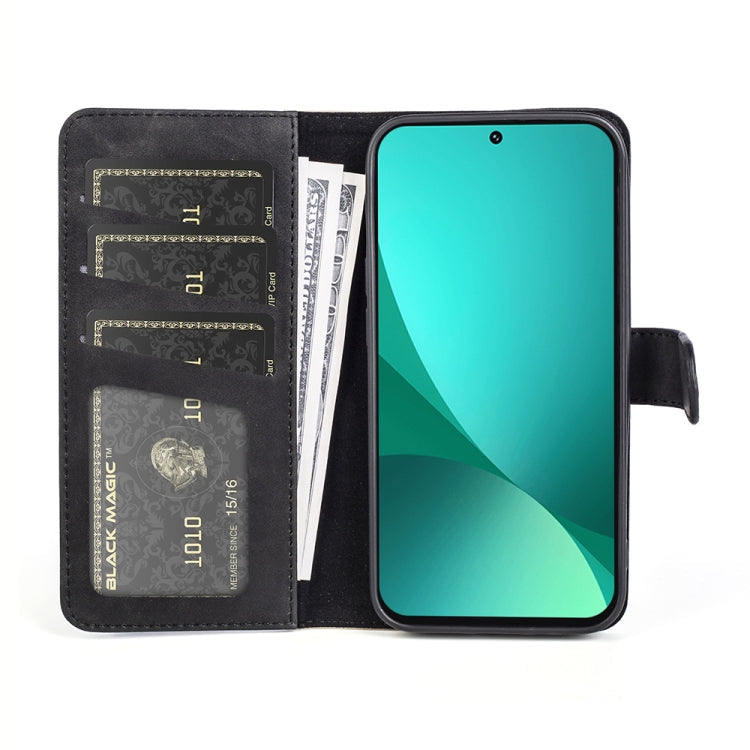 For Xiaomi 12 Pro Stitching Horizontal Flip Leather Phone Case(Black) Eurekaonline
