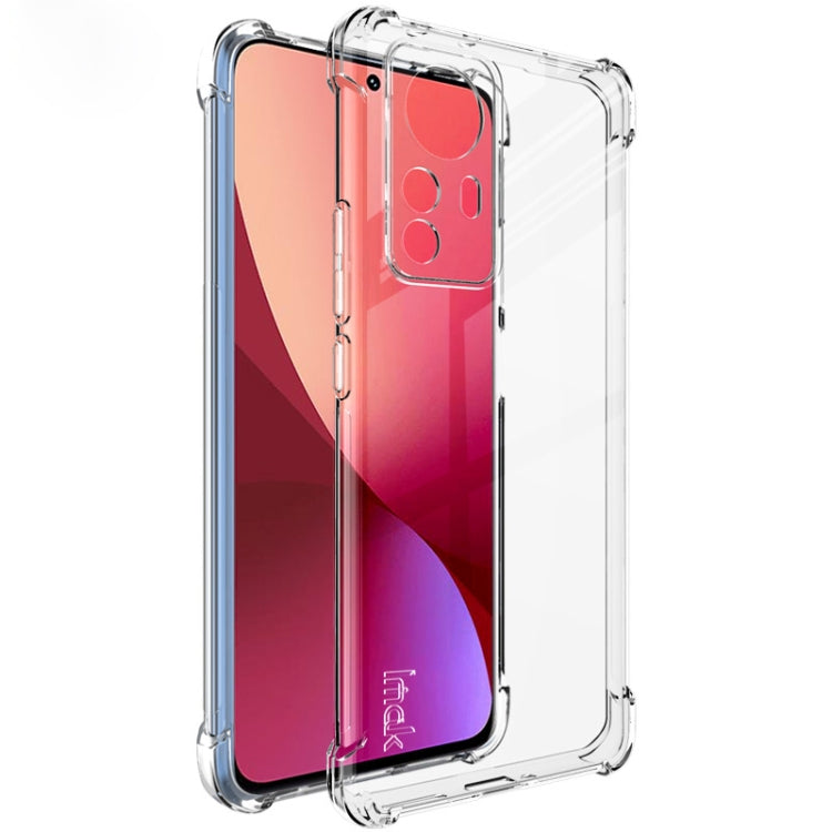 For Xiaomi 12 Pro imak All-inclusive Shockproof Airbag TPU Case with Screen Protector(Transparent) Eurekaonline