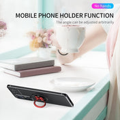 For Xiaomi 12 Ring Holder 360 Degree Rotating TPU Case(Black) Eurekaonline