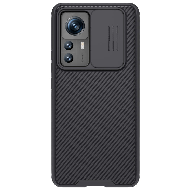 For Xiaomi 12T Pro NILLKIN CamShield Pro Series PC Full Coverage Phone Case(Black) Eurekaonline