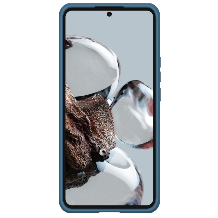 For Xiaomi 12T Pro NILLKIN CamShield Pro Series PC Full Coverage Phone Case(Blue) Eurekaonline