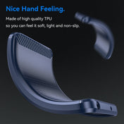 For Xiaomi 13 Lite Brushed Texture Carbon Fiber TPU Phone Case(Blue) Eurekaonline