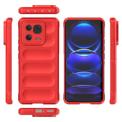 For Xiaomi 13 Pro 5G Magic Shield TPU + Flannel Phone Case(Grey) Eurekaonline