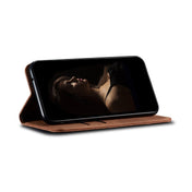 For Xiaomi 13 Pro Denim Texture Leather Phone Case(Brown) Eurekaonline