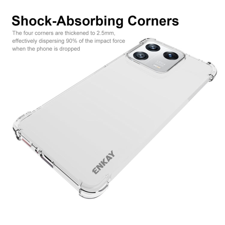 For Xiaomi 13 Pro ENKAY Hat-Prince Clear TPU Shockproof Phone Case Eurekaonline