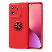 For Xiaomi 13 Pro Metal Ring Holder TPU Phone Case(Red) Eurekaonline