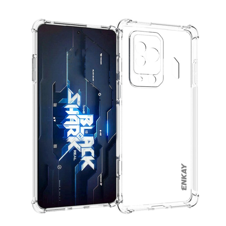 For Xiaomi Black Shark 5 Pro ENKAY Clear TPU Shockproof Phone Case Eurekaonline