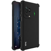 For Xiaomi Black Shark 5 Pro IMAK All-inclusive Shockproof Airbag TPU Case with Screen Protector (Matte Black) Eurekaonline