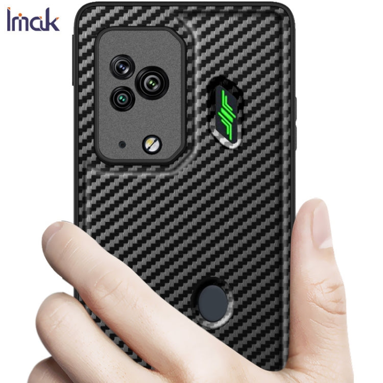 For Xiaomi Black Shark 5 Pro IMAK LX-6 Series Carbon Fiber Pattern Shockproof Phone Case(Black) Eurekaonline