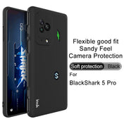 For Xiaomi Black Shark 5 Pro IMAK UC-3 Series Shockproof Frosted TPU Phone Case(Black) Eurekaonline