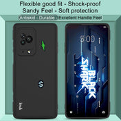 For Xiaomi Black Shark 5 Pro IMAK UC-3 Series Shockproof Frosted TPU Phone Case(Black) Eurekaonline