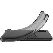 For Xiaomi Black Shark 5 Pro imak TPU Phone Case with Screen Protector(Transparent Black) Eurekaonline