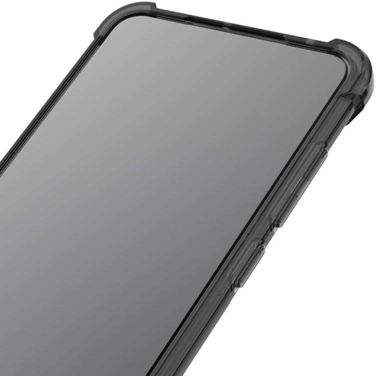 For Xiaomi Black Shark 5 Pro imak TPU Phone Case with Screen Protector(Transparent Black) Eurekaonline